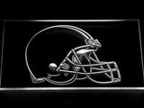 Cleveland Browns Helmet LED Neon Sign Electrical - White - TheLedHeroes