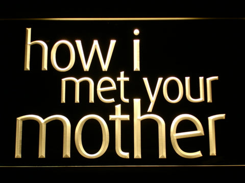 FREE How I Met your Mother LED Sign - Yellow - TheLedHeroes