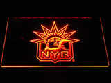 New York Rangers (2) LED Neon Sign USB - Orange - TheLedHeroes