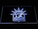 New York Rangers (2) LED Neon Sign USB - White - TheLedHeroes