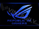 Republic of Gamers LED Neon Sign USB - Blue - TheLedHeroes