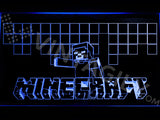 FREE Minecraft LED Sign - Blue - TheLedHeroes