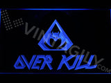 Overkill LED Sign - Blue - TheLedHeroes