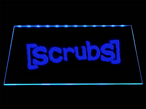 Scrubs LED Neon Sign Electrical - Blue - TheLedHeroes