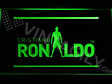 FREE Cristiano Ronaldo 2 LED Sign - Green - TheLedHeroes
