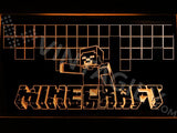 Minecraft LED Neon Sign USB - Orange - TheLedHeroes