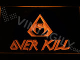 Overkill LED Sign - Orange - TheLedHeroes