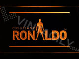 Cristiano Ronaldo 2 LED Neon Sign USB - Orange - TheLedHeroes