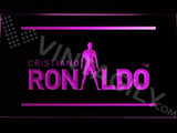 Cristiano Ronaldo 2 LED Neon Sign Electrical - Purple - TheLedHeroes