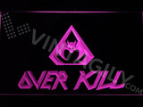 Overkill LED Sign - Purple - TheLedHeroes
