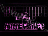 FREE Minecraft LED Sign - Purple - TheLedHeroes
