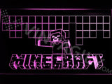 Minecraft LED Neon Sign USB - Purple - TheLedHeroes