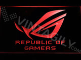 FREE Republic of Gamers LED Sign - Red - TheLedHeroes