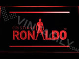 Cristiano Ronaldo 2 LED Neon Sign USB - Red - TheLedHeroes