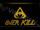 Overkill LED Neon Sign Electrical - Yellow - TheLedHeroes