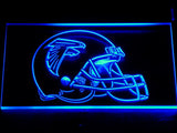 FREE Atlanta Falcons Helmet LED Sign - Blue - TheLedHeroes