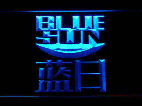 The Firefly and Serenity Blue Sun LED Neon Sign USB - Blue - TheLedHeroes