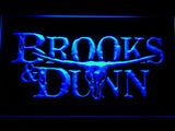 Brooks & Dunn LED Neon Sign Electrical - Blue - TheLedHeroes