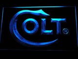 Colt Firearms LED Neon Sign Electrical - Blue - TheLedHeroes