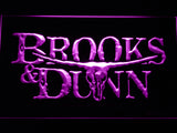 FREE Brooks & Dunn LED Sign - Purple - TheLedHeroes