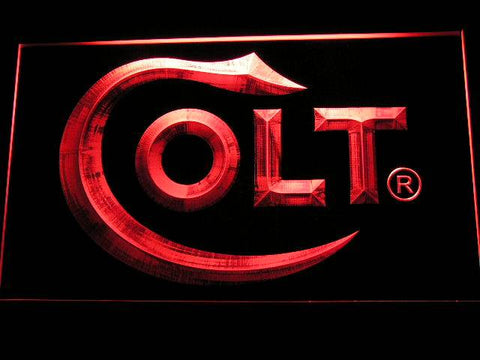 Colt Firearms LED Neon Sign USB - Red - TheLedHeroes
