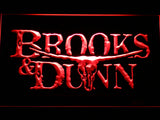 FREE Brooks & Dunn LED Sign - Red - TheLedHeroes