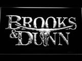 Brooks & Dunn LED Neon Sign Electrical - White - TheLedHeroes