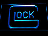 FREE Lock Firearms LED Sign - Blue - TheLedHeroes