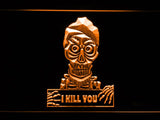 Achmed - Silence, I kill you LED Neon Sign USB - Orange - TheLedHeroes