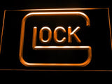 Lock Firearms LED Neon Sign USB - Orange - TheLedHeroes