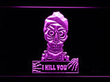 Achmed - Silence, I kill you LED Neon Sign USB - Purple - TheLedHeroes