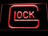 Lock Firearms LED Neon Sign USB - Red - TheLedHeroes