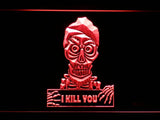 Achmed - Silence, I kill you LED Neon Sign Electrical - Red - TheLedHeroes