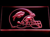 Buffalo Bills Helmet LED Neon Sign Electrical - Red - TheLedHeroes