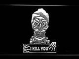 Achmed - Silence, I kill you LED Neon Sign Electrical - White - TheLedHeroes