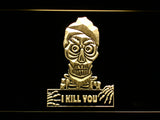 FREE Achmed - Silence, I kill you LED Sign - Yellow - TheLedHeroes