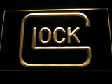 Lock Firearms LED Neon Sign USB - Yellow - TheLedHeroes