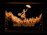 Mary Poppins LED Neon Sign USB - Orange - TheLedHeroes