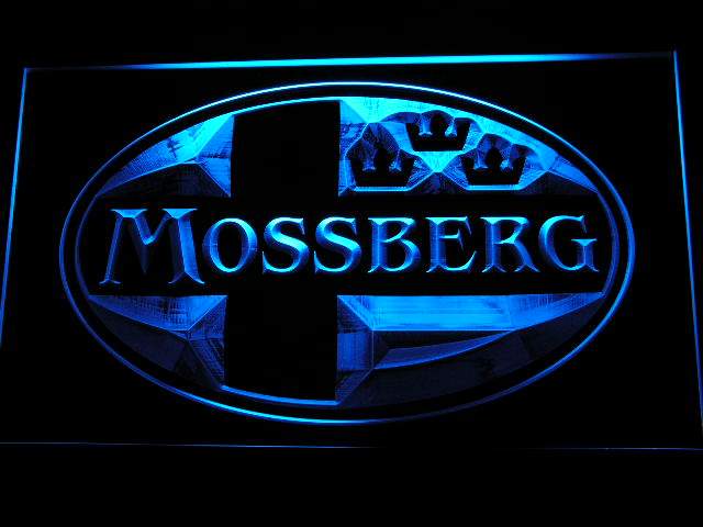 Mossberg Firearms LED Neon Sign USB - Blue - TheLedHeroes
