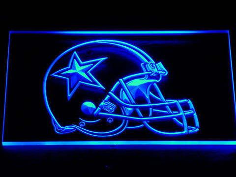 Dallas Cowboys Helmet LED Sign -  - TheLedHeroes