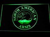 North American Arms LED Neon Sign Electrical - Green - TheLedHeroes