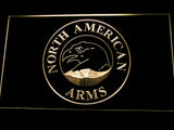 FREE North American Arms LED Sign - Yellow - TheLedHeroes