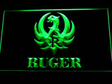 Ruger Firearms LED Neon Sign Electrical - Green - TheLedHeroes