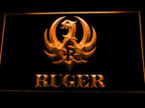 Ruger Firearms LED Neon Sign USB - Orange - TheLedHeroes