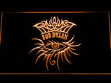 Bob Dylan LED Neon Sign Electrical - Orange - TheLedHeroes