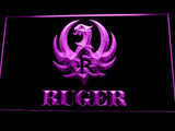 Ruger Firearms LED Neon Sign USB - Purple - TheLedHeroes