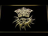 Bob Dylan LED Neon Sign Electrical - Yellow - TheLedHeroes
