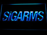 FREE Sigarms Firearms LED Sign - Blue - TheLedHeroes