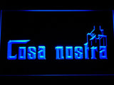 Cosa Nostra LED Neon Sign Electrical - Blue - TheLedHeroes