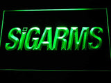 Sigarms Firearms LED Neon Sign USB - Green - TheLedHeroes